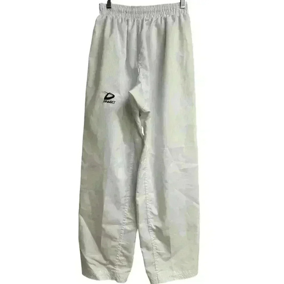 DYNAMICS PREMIUM TKD WHITE UNIFORM Drawstring Pant V-neck Top Belt Size  4 - Picture 6 of 11